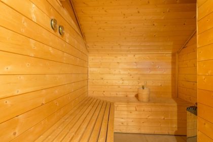 Le sauna pour se détendre après une journée de ski