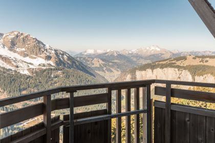 La vue depuis les balcons de la résidence